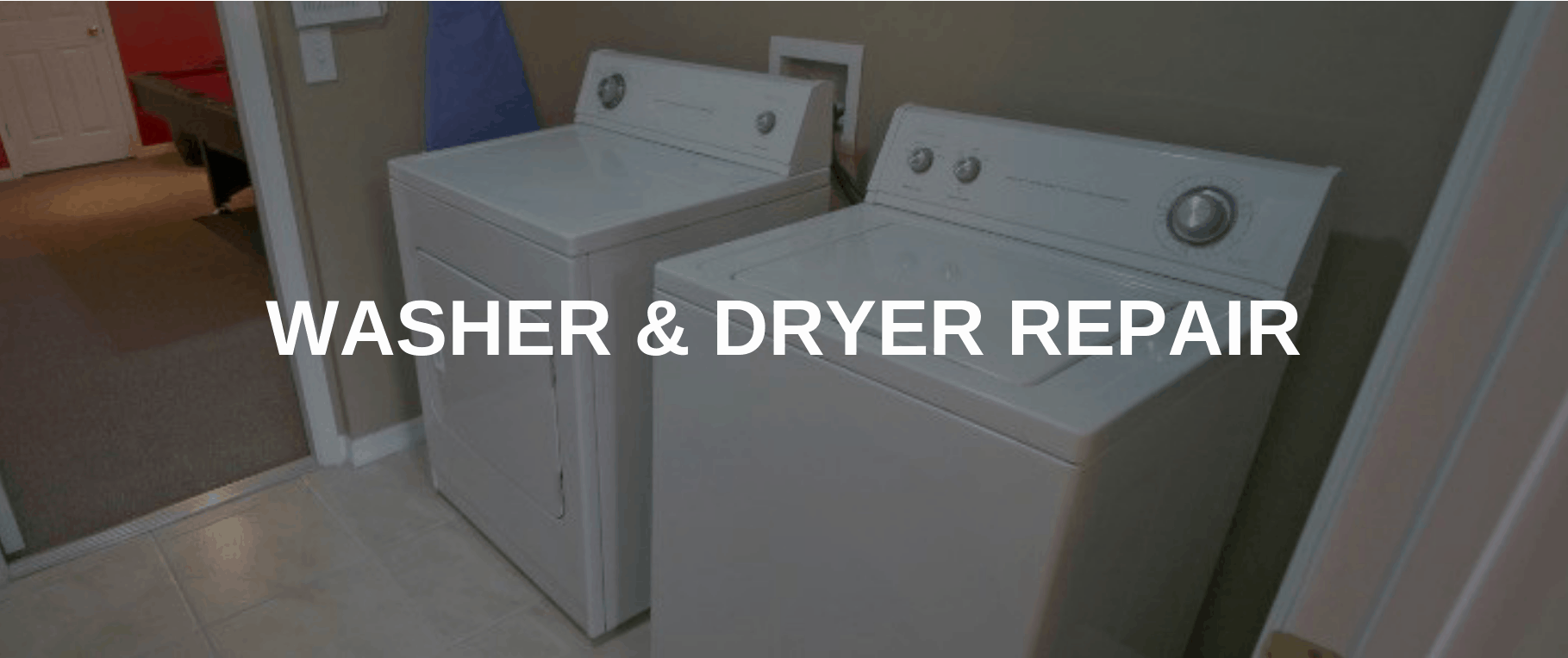 washing machine repair orem